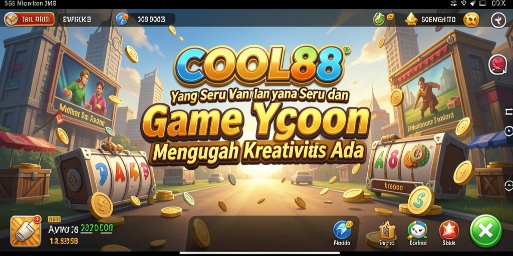 Tampilan gameplay COCOL88 yang menarik dengan elemen Tycoon.