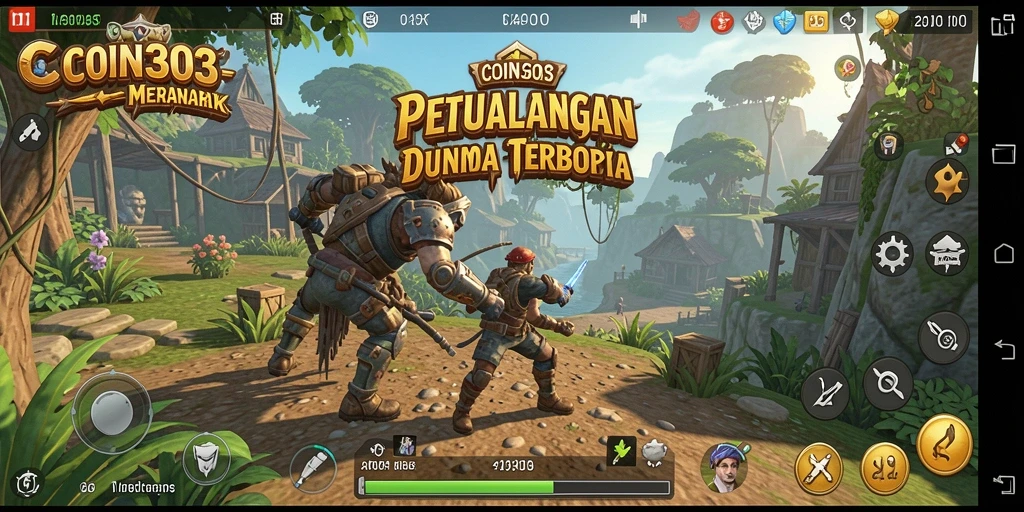 Tangkapan layar gameplay menunjukkan dunia terbuka yang mendebarkan.