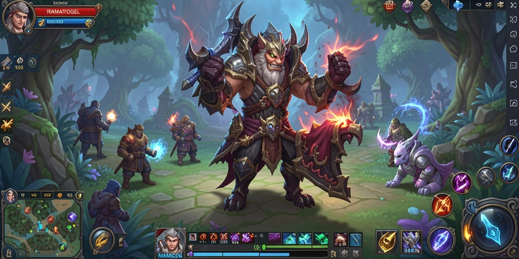 Menampilkan gameplay seru dari dunia fantastis IRAMATOGEL.