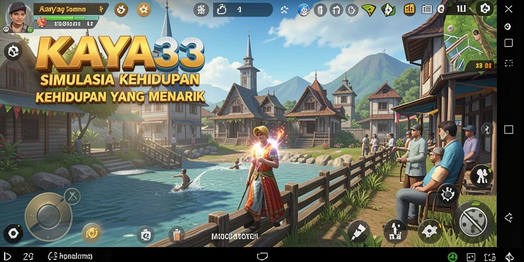 Tampilan gameplay KAYA33 yang indah dan interaktif.