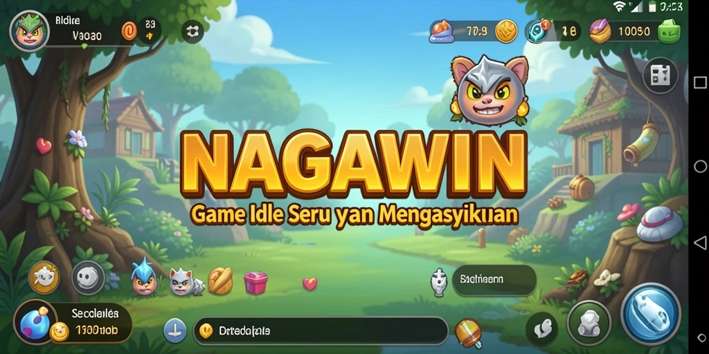 Gameplay NAGAWIN yang menarik, penuh tantangan dan kesenangan.