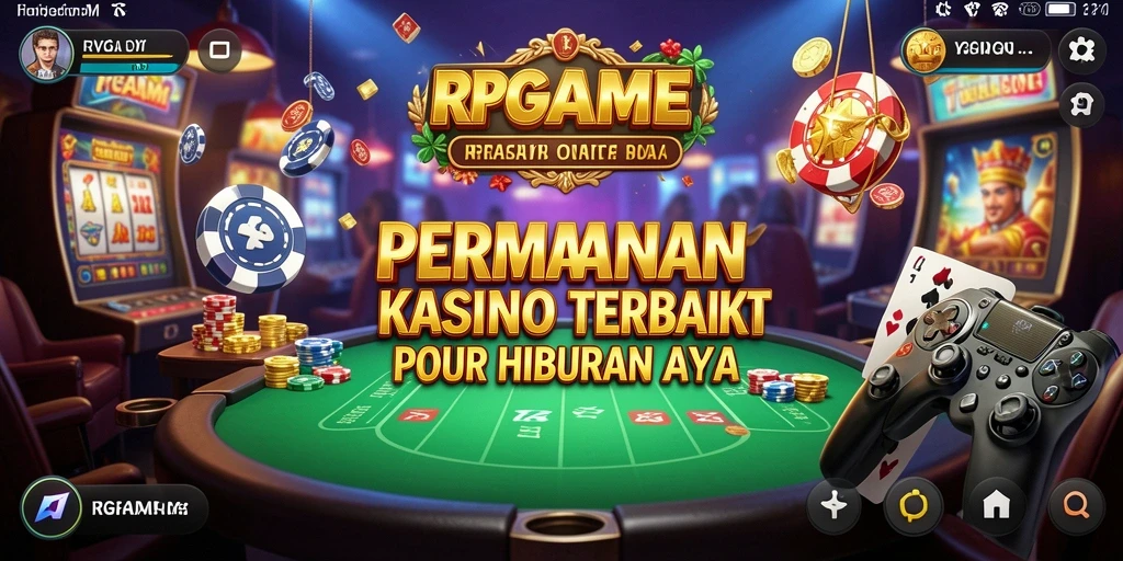 Tampilan gameplay seru dan menarik dari RPGAME yang menampilkan pengalaman Kasino.