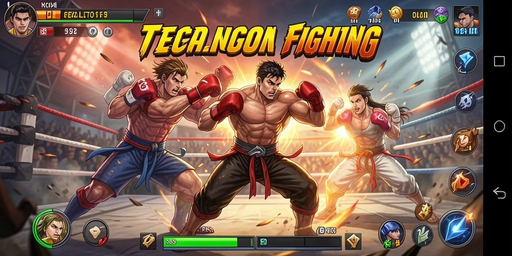 Gameplay seru TEGALTOTO dengan pertarungan yang menegangkan.